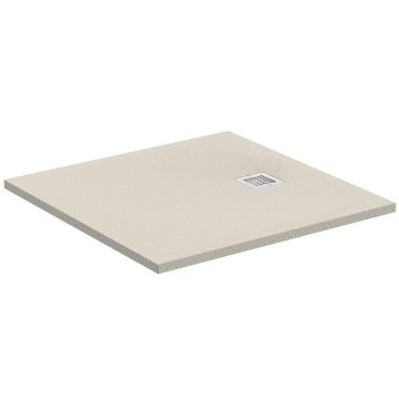 Cadita de dus joasa patrata Ideal Standard Ultra Flat S 100x100 cm Ideal Solid Sandstone