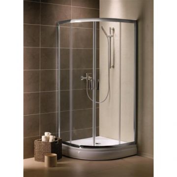 Cabina dus Radaway Premium Plus A 1900, crom - Dimensiune 80x80