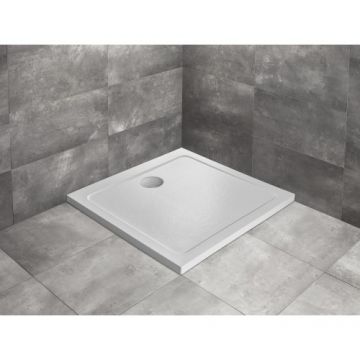 Cadita dus Radaway Doros C Stone White - Dimensiune 90x90