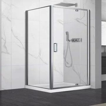 Cabina de dus dreptunghiulara Anda, 120x90 cm, argintiu Cabina de dus dreptunghiulara Anda, 120x90 cm, argintiu